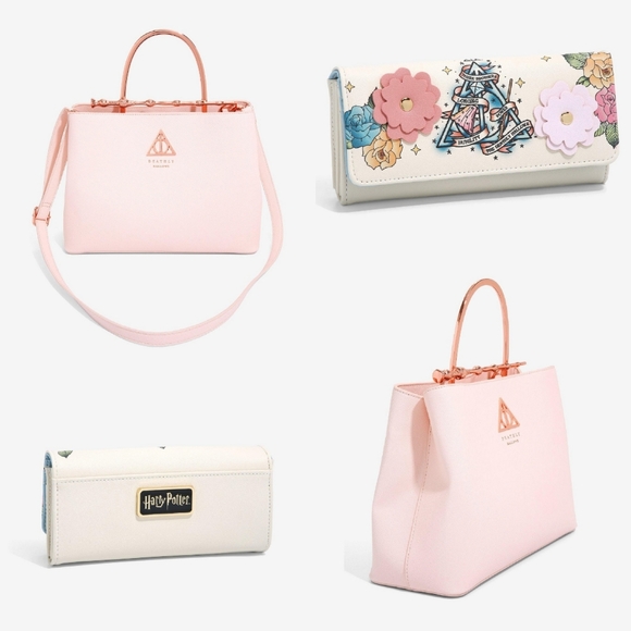 Loungefly Disney Parks Harry Potter Hogwarts Crossbody Handbag & Harry Potter …